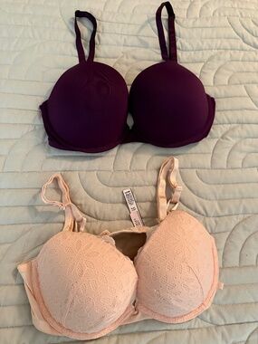 NWOT vs push-up bras 34D